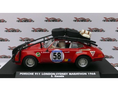 PORSCHE 911 MARATHON LONDON-SYDNEY 1968 REF.E2054 FLY