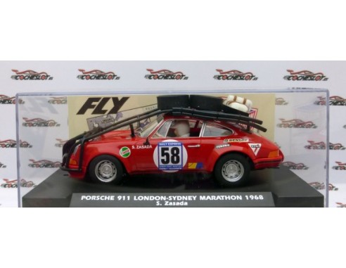 PORSCHE 911 MARATHON LONDON-SYDNEY 1968 REF.E2054 FLY