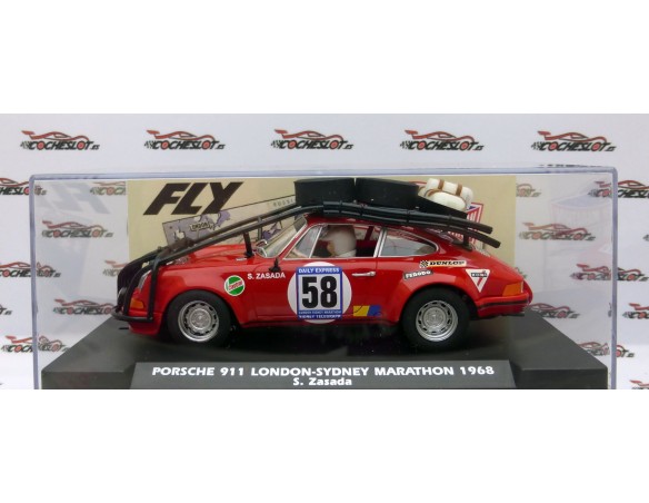 PORSCHE 911 MARATHON LONDON-SYDNEY 1968 REF.E2054 FLY