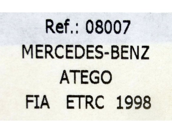 MERCEDES BENZ ATEGO FIA ETRC 1998 REF.08007 FLY