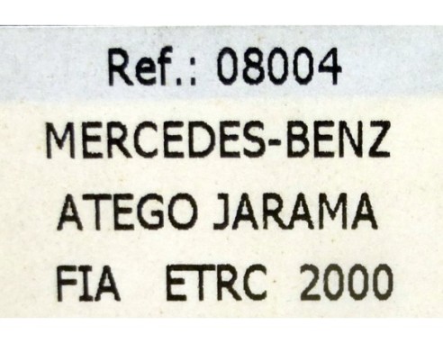 MERCEDES BENZ ATEGO JARAMA FIA ETRC 2000 REF.08004 FLY