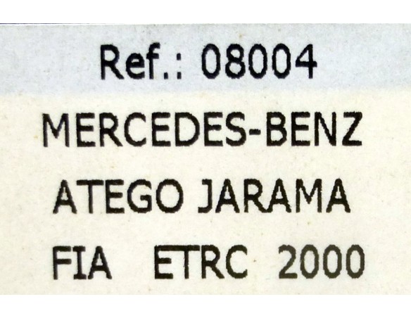 MERCEDES BENZ ATEGO JARAMA FIA ETRC 2000 REF.08004 FLY