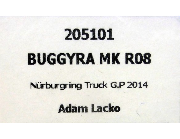 BUGGYRA MK R08 NÜRBURGRING TRUCK G.P 2014 REF.205101 FLY