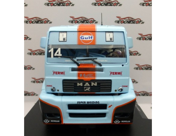 CAMION MAN TR 1400 MOST FIA ETRC 2009 GULF REF.203103 FLYSLOT