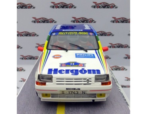 RENAULT 5 GT TURBO RALLY COSTA BRAVA 1987 FOROSLOT PRIMAVERA 2024 REF.E2073LIMPIO  FLY