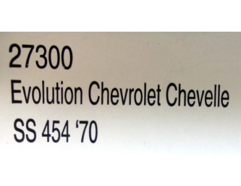 EVOLUTION CHEVROLET CHEVELLE SS454”70 REF.27300 CARRERA