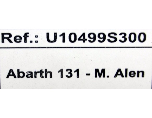 ABARTH 131 REF.U10499S300 SCX