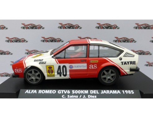 ALFA ROMEO GTV6 500KM DEL JARAMA 1985 C.SAIZ REF.G004 GOM FLY