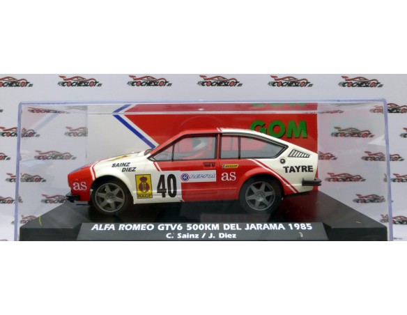 ALFA ROMEO GTV6 500KM DEL JARAMA 1985 C.SAIZ REF.G004 GOM FLY