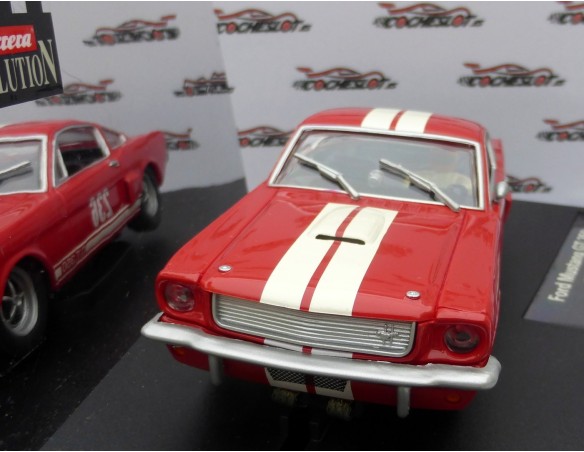EVOLUTION FORD MUSTANG GT 350 HISTORIC RACER RED REF.25713 CARRERA
