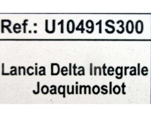 LANCIA DELTA INTEGRALE, JOAQUIMOSLOT REF.U10491S300 SCX