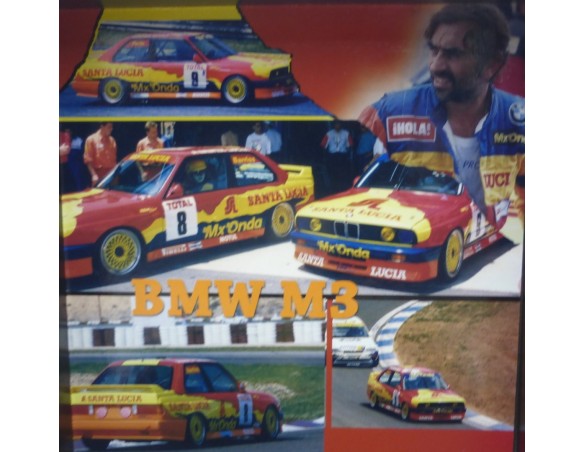 BMW M3 E30 CTO.ESPAÑA TURISMO 1993 TEAM SANTA LUCIA REF.99045 FLY