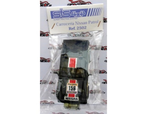 CARROCERIA NISSAN PATROL NEGRO Nº156 REF.2502 STS