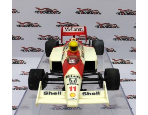 MCLAREN MP4/4 Nº11 F1 AYRTON SENNA 1990 CARROCERIA,CHASIS Y RUEDAS REF.8326 EXIN