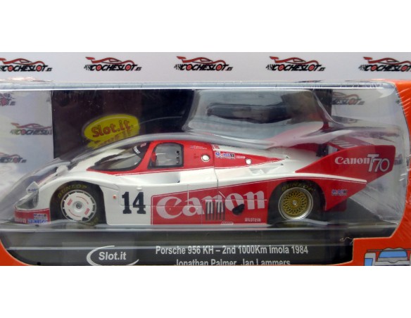 PORSCHE 956 KH 2ND N.14 IMOLA 1000 KM 1984 REF.CA09n SLOT.IT