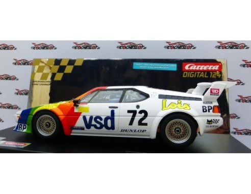 BMW M1 PROCAR.BMW ZOL AUTO Nº72 24H 1981 REF.20023935 CARRERA DIGITAL 1/24