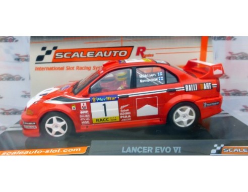 EVO VI RALLY SPAIN 1999 Nº1 REF.SC6316R SCALEAUTO