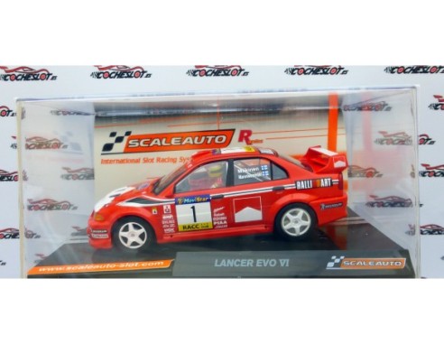EVO VI RALLY SPAIN 1999 Nº1 REF.SC6316R SCALEAUTO