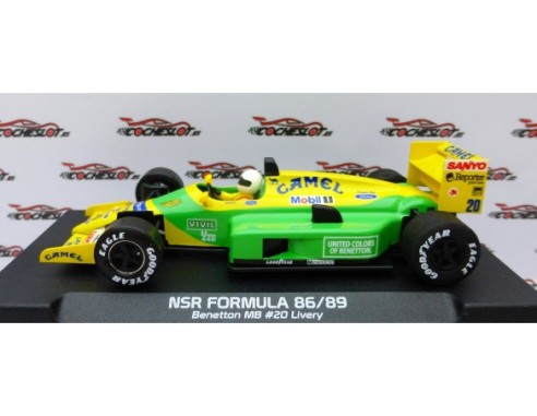 FORMULA 86/89 BENETTON CAMEL MB LIBERY Nº20 REF.0401IL NSR