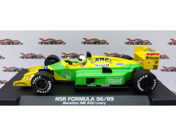 FORMULA 86/89 BENETTON CAMEL MB LIBERY Nº20 REF.0401IL NSR