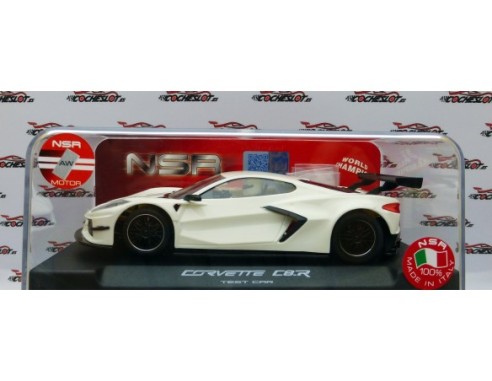 CORVETTE C8R TEST CAR WHITE REF.0394 NSR