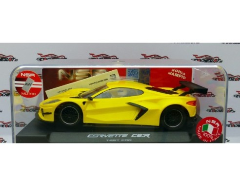 CORVETTE C8R TEST CAR YELLOW REF.0395 NSR