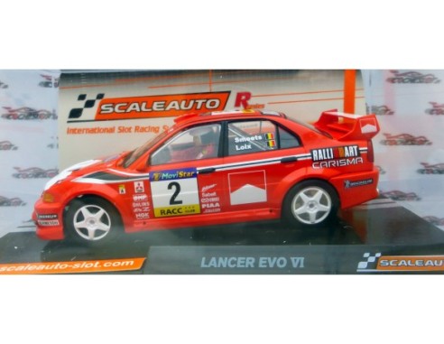 EVO VI 1999 FREDDY LOIX RALLY SPAIN REF.SC6317R SCALEAUTO
