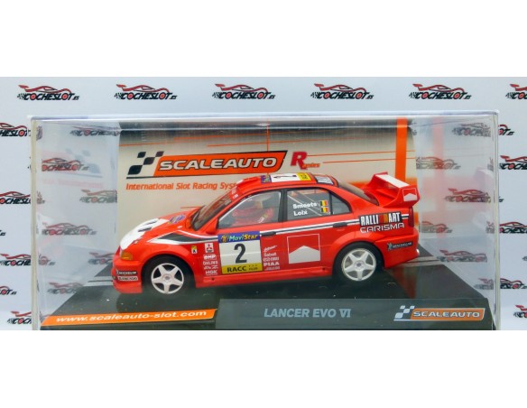 EVO VI 1999 FREDDY LOIX RALLY SPAIN REF.SC6317R SCALEAUTO