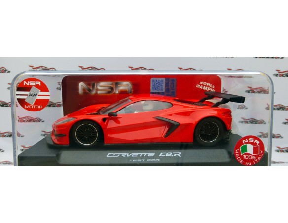 CORVETTE C8R TEST CAR RED REF.0396 NSR