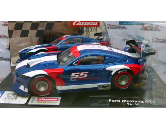 FORD MUSTANG GTY Nº55 REF.20027637 CARRERA EVOLUTION