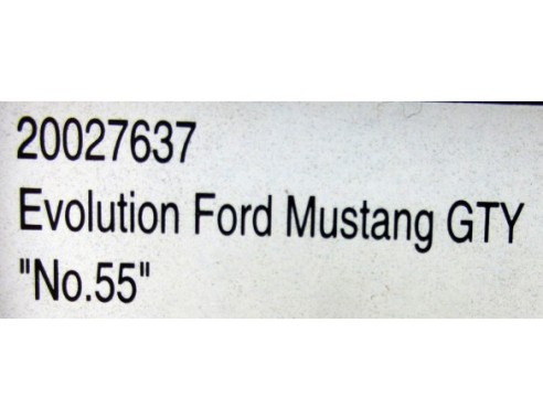 FORD MUSTANG GTY Nº55 REF.20027637 CARRERA EVOLUTION