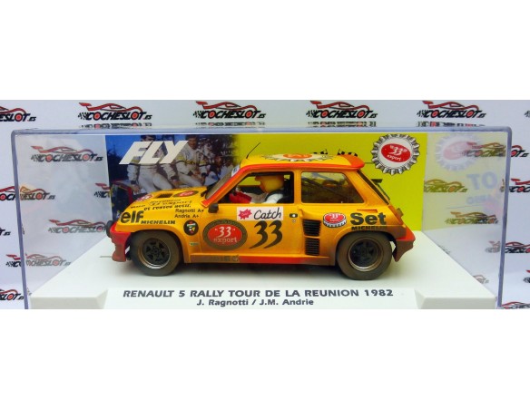 RENAULT 5 RALLY TOUR DE LA REUNION 1982 SUCIO REF.A2080AR FLY