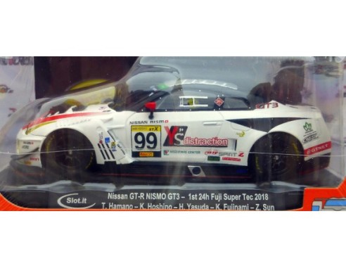 NISSAN GT R NISMO GT3 Nº99 1ST 24H FUJI SUPER TEC 2018 REF.CA49d SLOT.IT