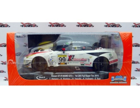 NISSAN GT R NISMO GT3 Nº99 1ST 24H FUJI SUPER TEC 2018 REF.CA49d SLOT.IT