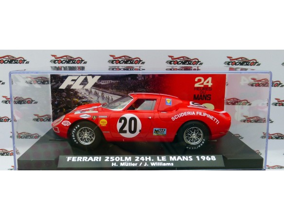 FERRARI 250 LM 24H LE MANS 1968 Nº20 REF. A2075 FLY