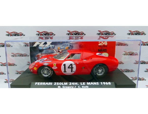 FERRARI 250 LM 24H LE MANS 1968 Nº14 REF. A2066 FLY
