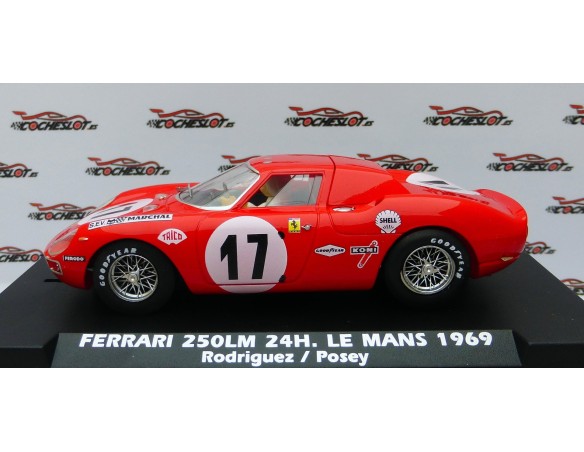 FERRARI 250 LM 24H LE MANS 1969 Nº17 REF.ELM12 FLY