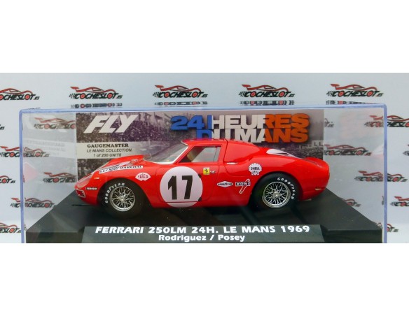 FERRARI 250 LM 24H LE MANS 1969 Nº17 REF.ELM12 FLY