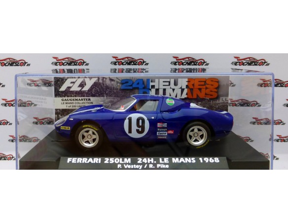 FERRARI 250 LM 24H LE MANS 1968 Nº19 REF.ELM10 FLY