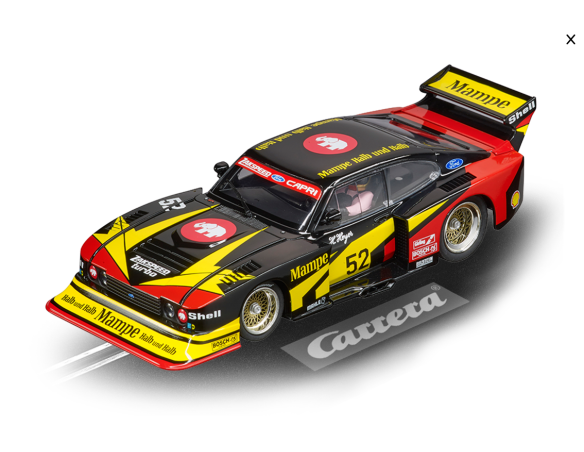 Ford Capri Zakspeed Turbo Mampe Team No.52 REF.27647 CARRERA EVOLUTION