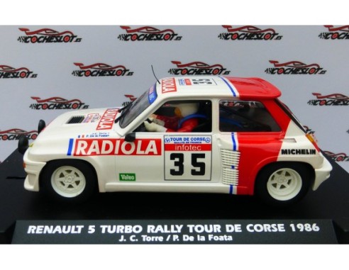 RENAULT 5 TURBO RALLY TOUR DE CORSE 1986 RADIOLA REF.E2066 FLY