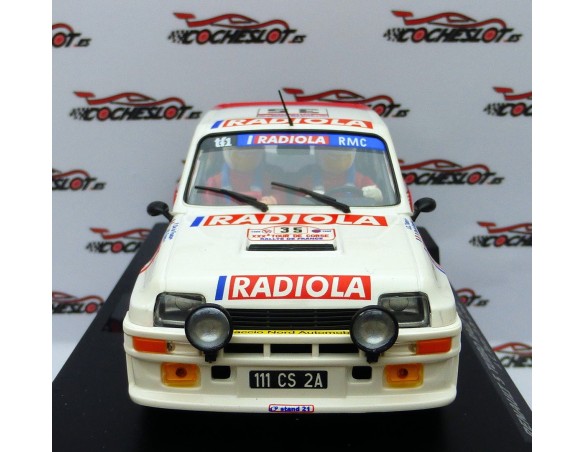 RENAULT 5 TURBO RALLY TOUR DE CORSE 1986 RADIOLA REF.E2066 FLY