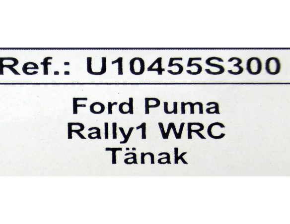 Ford Puma Rally 1 WRC  - Tanak REF.10455 SCX