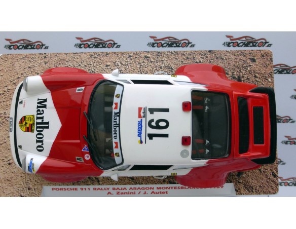 PORSCHE 911 MARLBORO BAJA ARAGON 1989 ZANINI LIMPIO REF.E2077 FLY