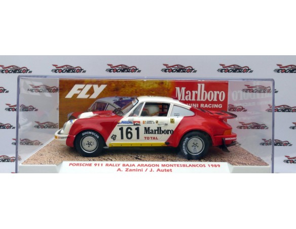 PORSCHE 911 MARLBORO BAJA ARAGON 1989 ZANINI LIMPIO REF.E2077 FLY