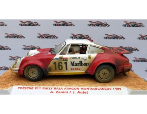 PORSCHE 911 MARLBORO BAJA ARAGON 1989 ZANINI SUCIO REF.E2077AR FLY