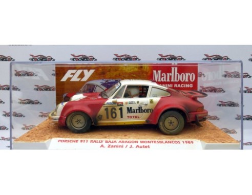 PORSCHE 911 MARLBORO BAJA ARAGON 1989 ZANINI SUCIO REF.E2077AR FLY