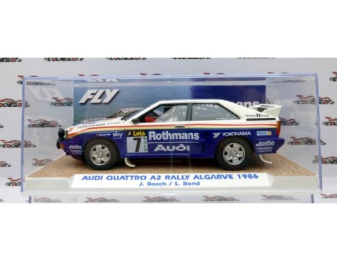 AUDI QUATTRO A2 ROTHMANS RALLY ALGARVE 1986 E2081 LIMPIO FLY