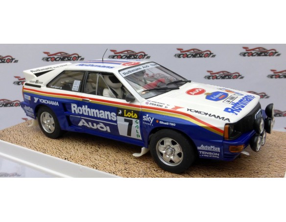 AUDI QUATTRO A2 ROTHMANS RALLY ALGARVE 1986 E2081 LIMPIO FLY