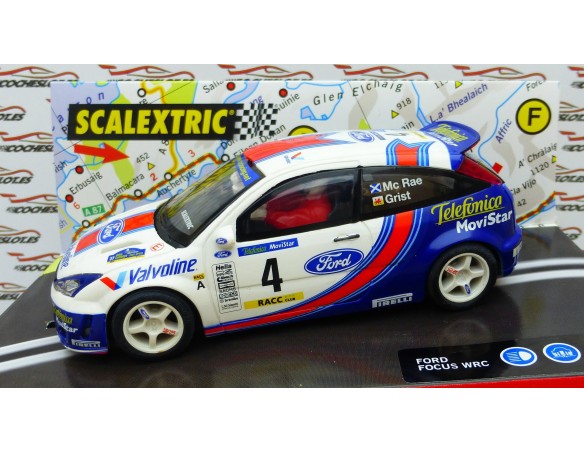FORD FOCUS WRC MC RAE COSTA BRAVA 2001 REF.6078 TECNITOYS